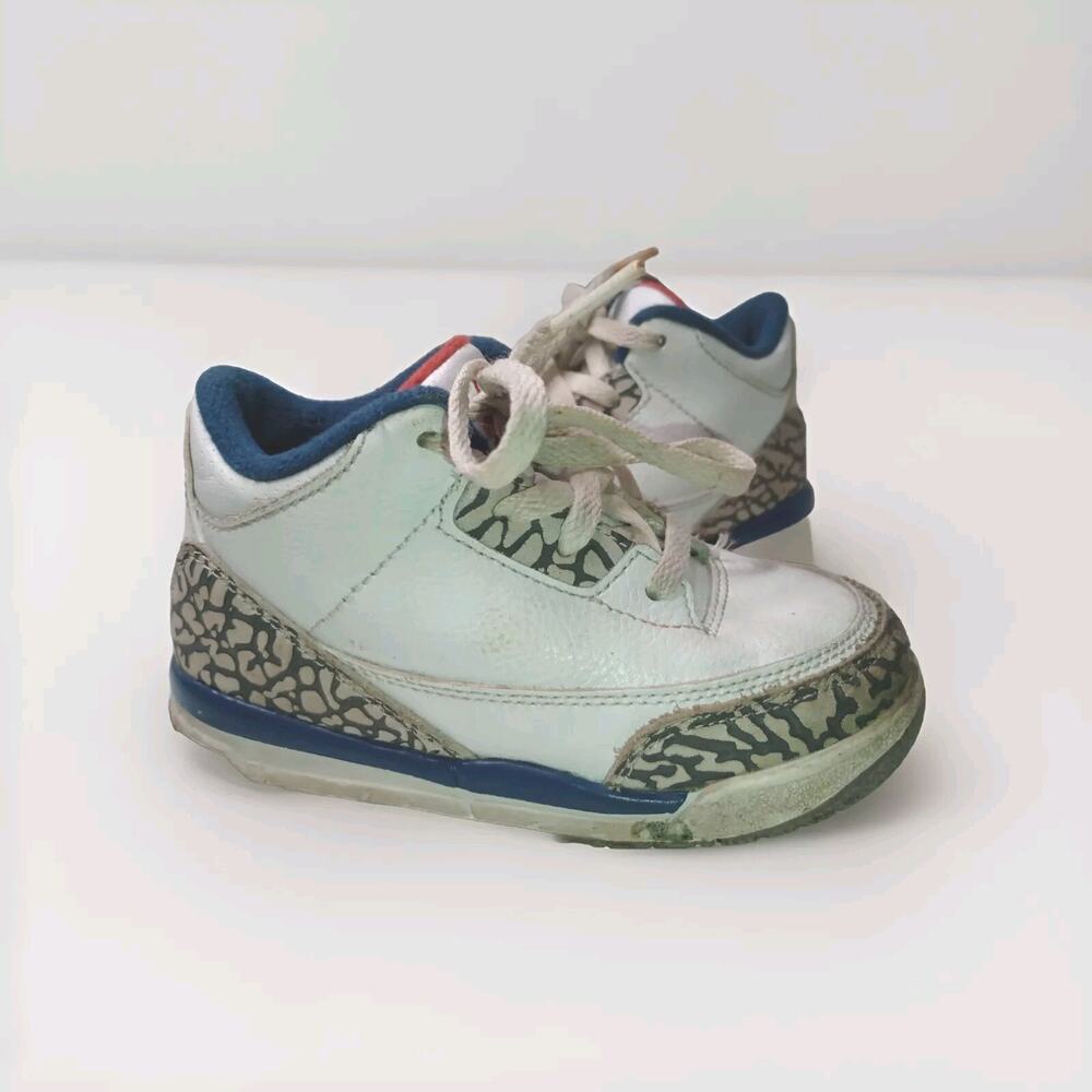 Nike Air Jordan 3 Retro OG 'True Blue' 2016 854261-106 Size 8C